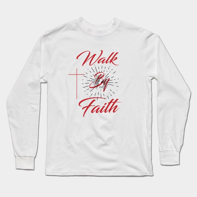 christian Long Sleeve T-Shirt by theshop